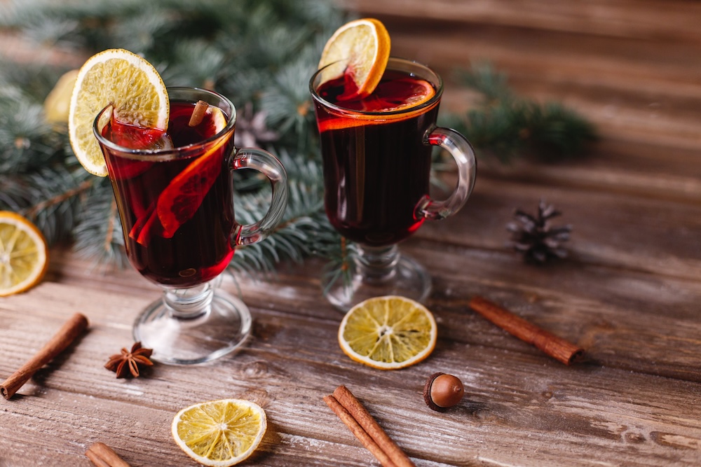 Mulled wine at the Christmas market